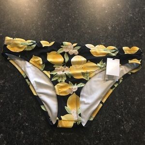 Lemon Scallop Bikini Bottoms